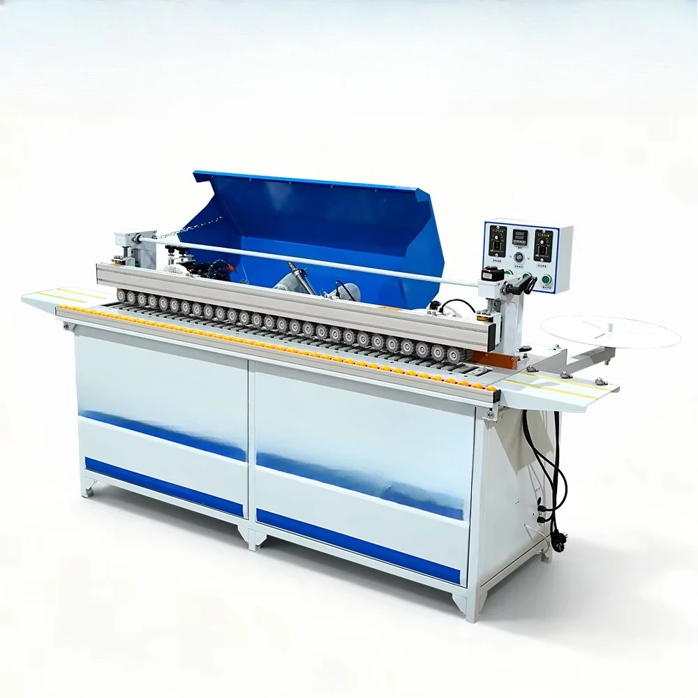 Wanjia WF902 Automatic Silent Edge Banding Machine for Furniture Cabinet MDF Panel Woodworking Production
