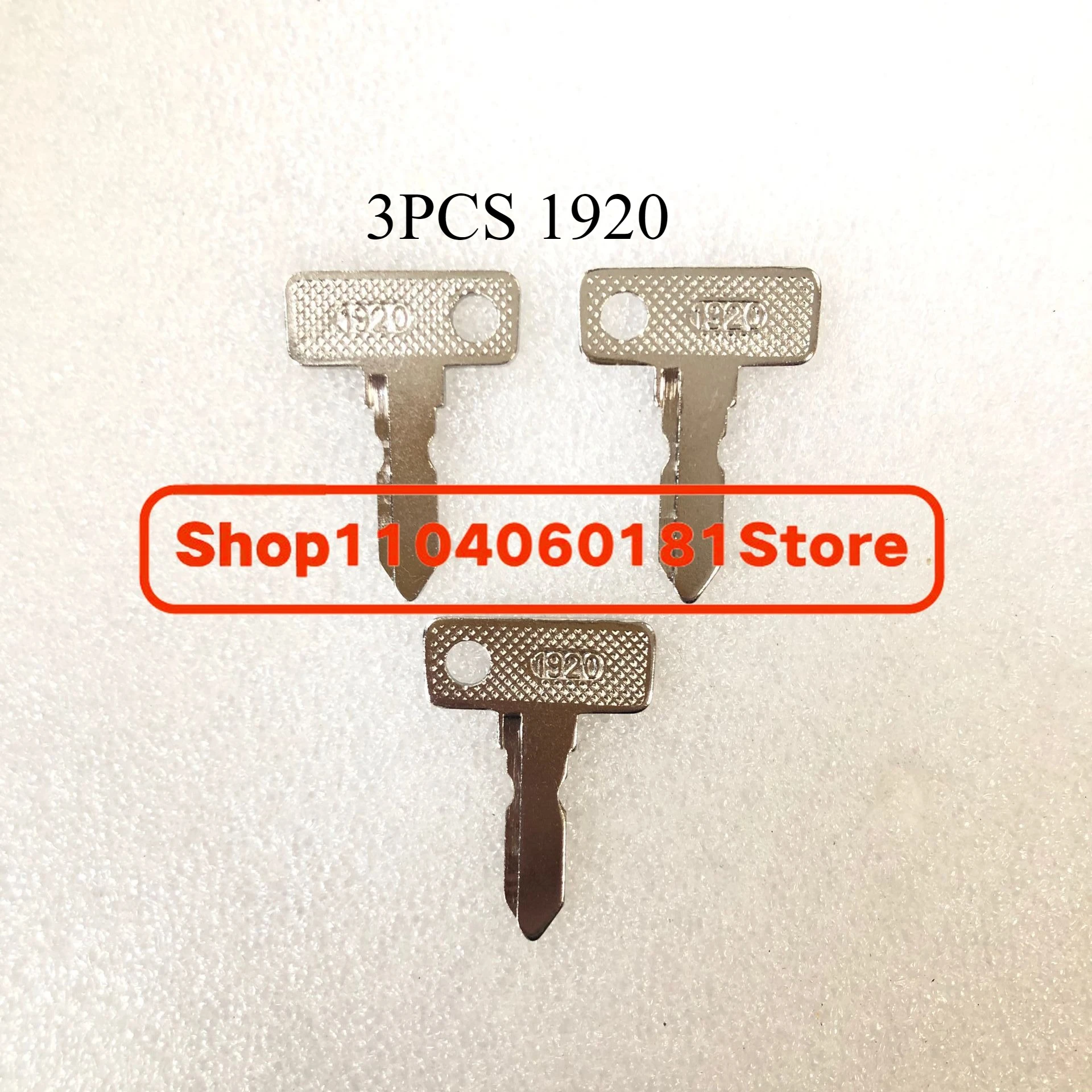

3PCS 1920 Ignition Key For Club Car Golf Cart 1984-Up Gas or Electric