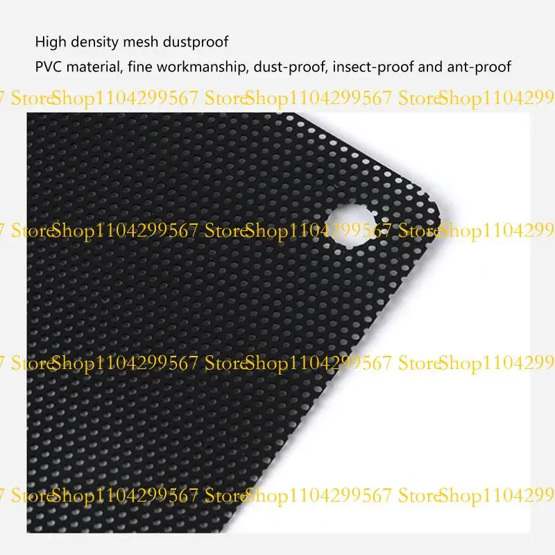 CS1W Computer Mesh Dustproof Cover Chassis Dust Cover DIY PVC for Case Fan Dust Filte