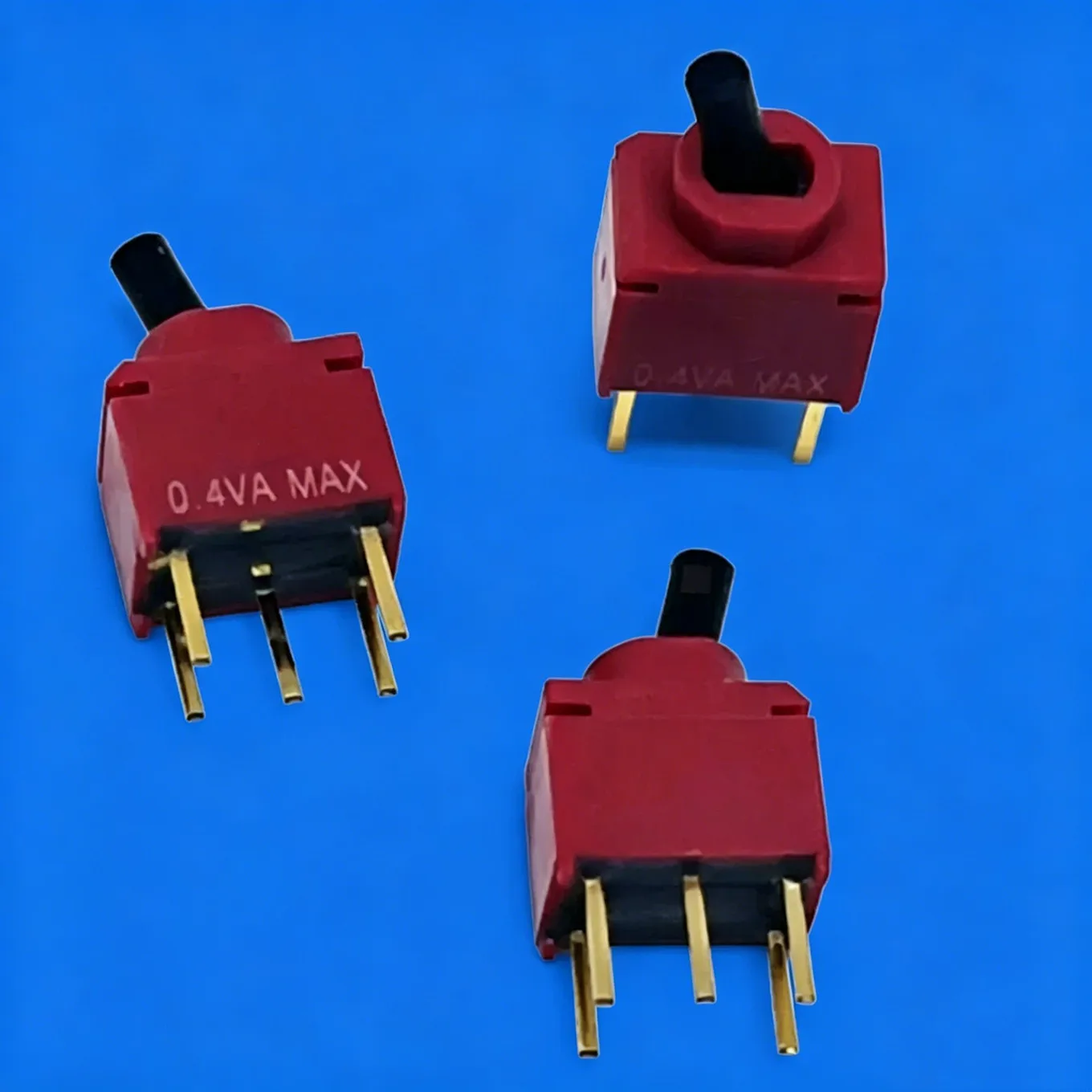 Original New 100% 5pin 2gear single blade double throw micro shaking toggle switch 2US1T1A1M2RES