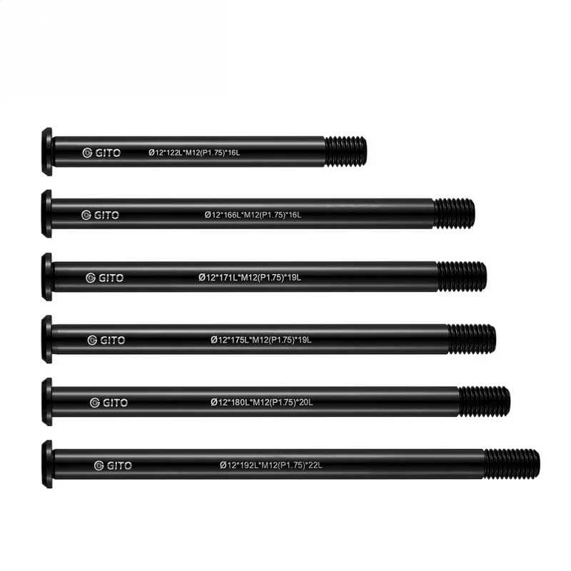 Thru Axle for Kinesis Kanuto Bike - 12x142mm/148mm Threaded Axle with 1.75mm Pitch