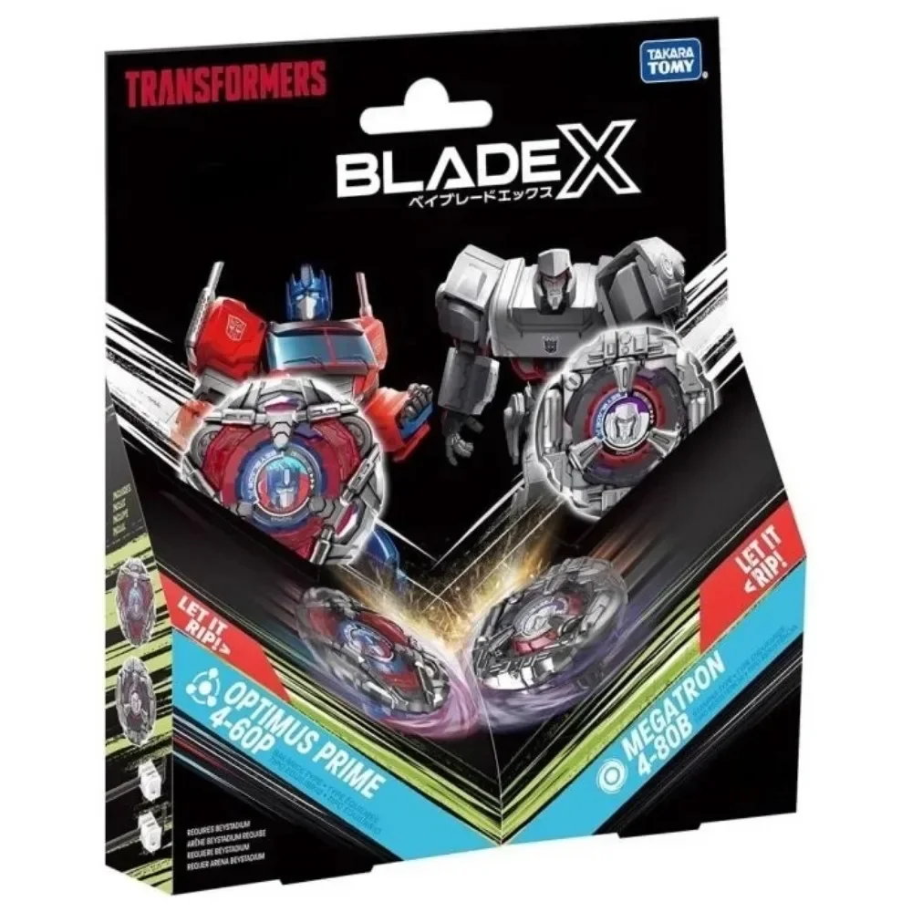 Original Takara Tomy Bey X Transformers Collab Optimus Prime 4-60P Vs Megatron 4-80B BXG-36