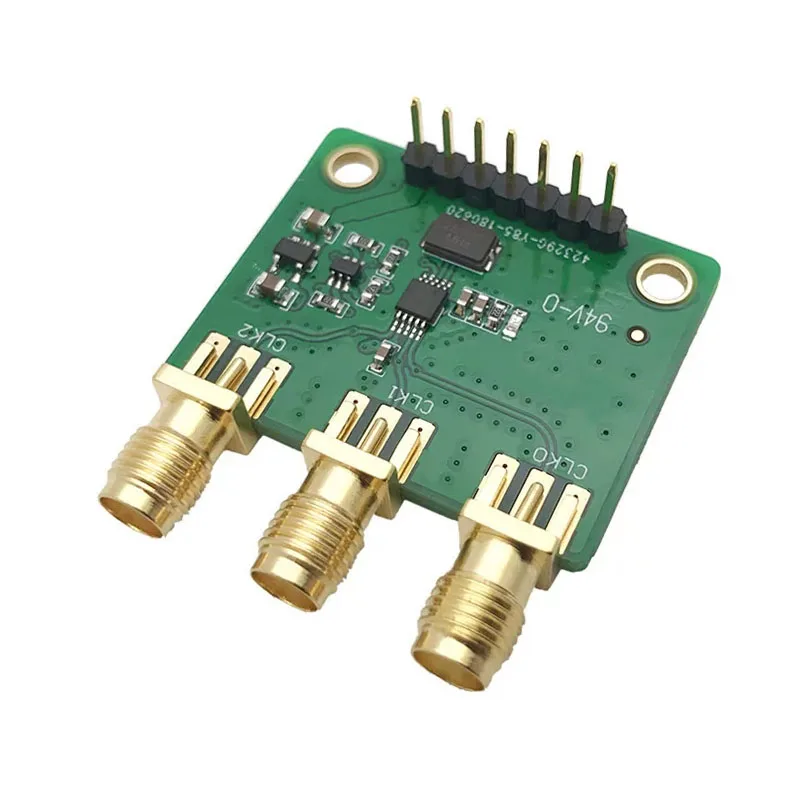 Programmable Si5351A Clock Generator 3-Channel 8KHz~160MHz Square Wave Module with I2C Interface 4-Layer Board