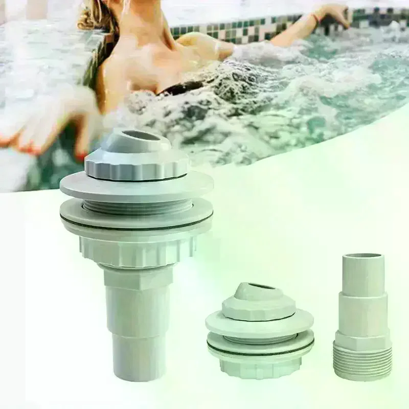

32/38mm Eyeball Jet Spa Replacement, SPA Jet Nozzle Inlet, Nozzle Water Outlet Return, With Locking Nut And Washer