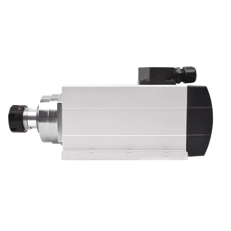 HQD GDF60-18Z/4.5 4.5kw Er32 المغزل 5.5kw Vfd العاكس عدة 220 فولت محرك المغزل المبرد بالهواء مع شفة #6