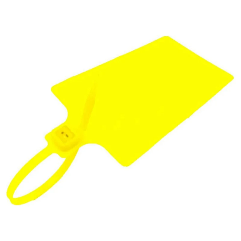 A64K Plastic Seals Shipping Tags Logistics Use Big Sign Tie Label Tie, 255 Mm Total Length, Package Of 500 Pcs