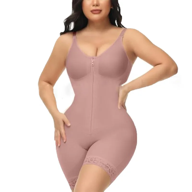 Zipper Zipper Style Postpartum Body Shaper Underwear Seamless Butt Lifter Bodysuit Belly Contracting Butt Lifting Slimming Shapewear - Aliexpress Deal