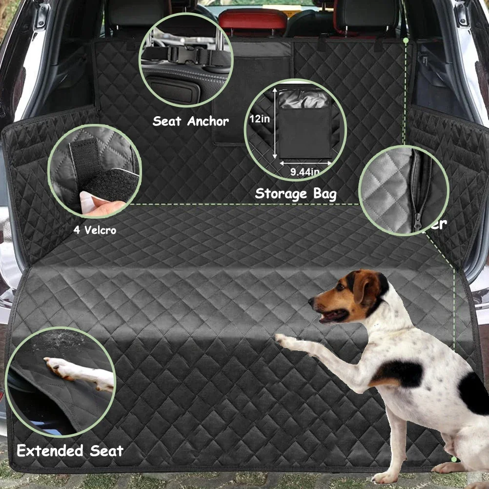 Sedile per auto per cuccioli Coprisedile per auto per cani Trasportino per cani per SUV Copertura per fodera durevole portatile impermeabile