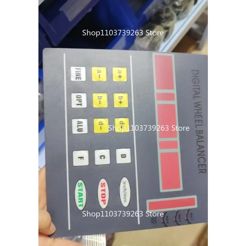 Panel de Control con Botones para Máquina de Balanza, Compatible con Unitec U820, 1 Pieza
