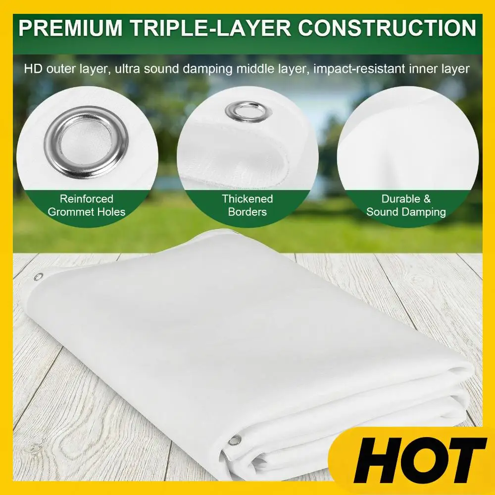 

Экран для гольф-симулятора, простой в установке, ультрачеткий проекционный экран для тренировок в помещении/на улице