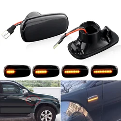 For 2003-2009 Toyota Land Cruiser Prado 120 Fender Sidelight Decoration Frame Lc120 Body Turn Signal Modification