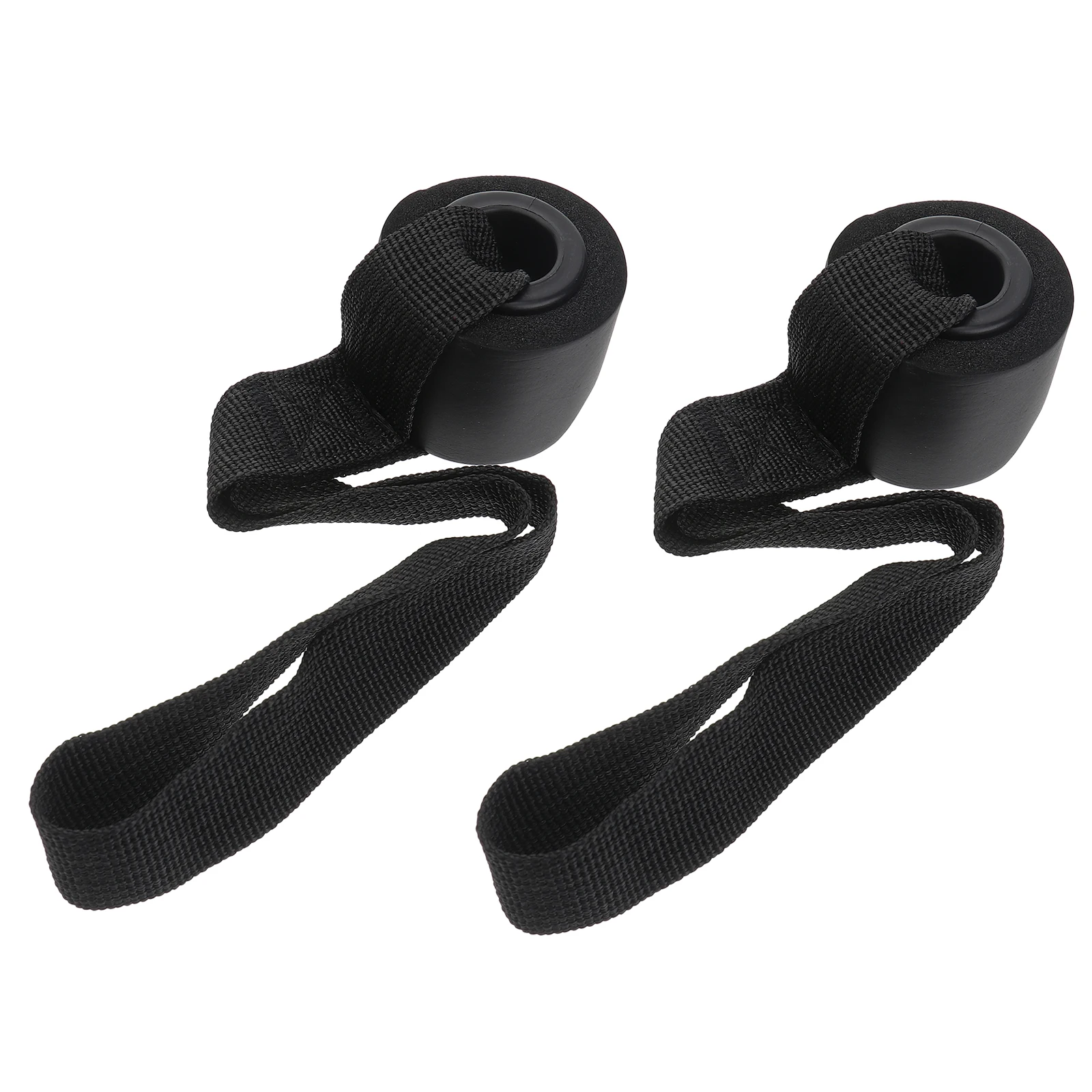 

2pcs Door Anchor Fitness Buckle Training Straps Elastic Bands Resistance Band Strong PVC Webbing Heavy Duty Stitching