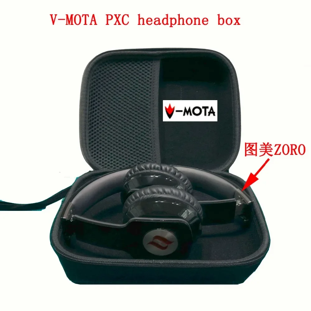V-MOTA PXC headset Carry case box For Urbanears Plattan ADV Wireless/Zinken/Plattan 2.0 and ATH-XS7 and Logitech H555 headphone