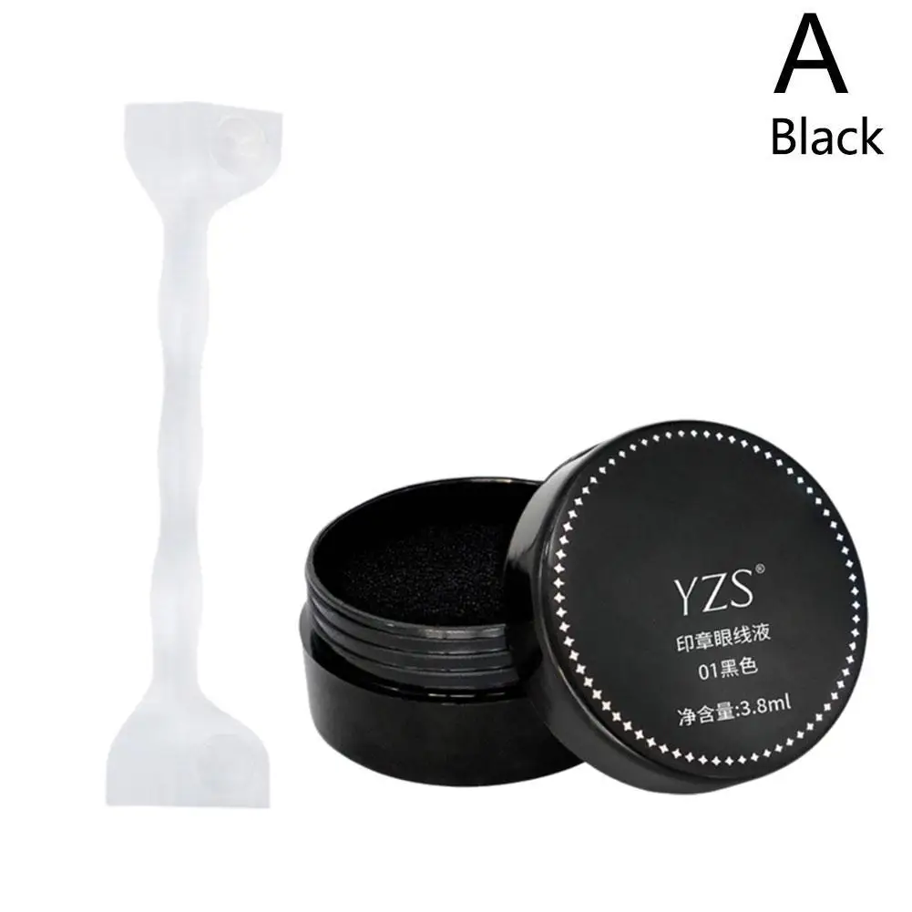 Double Ended Lagere Wimper Eyeline Siliconen Stempel DIY Seal Lijn Make-Up Zwarte Wimpers Beginer Gereedschap Eye Eyeliner Template A7Q7