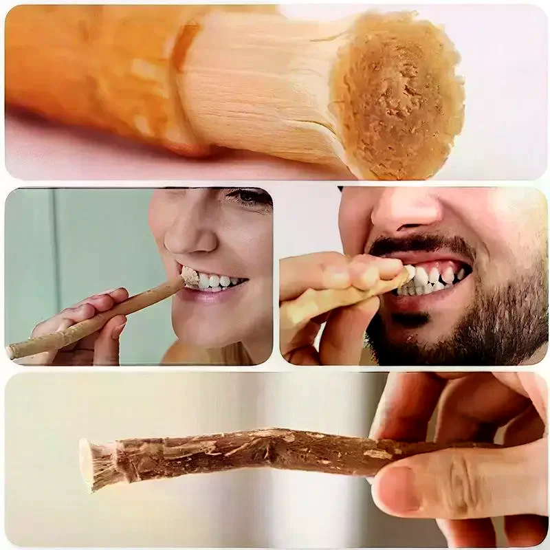 /ACR/2/4PCS Portable Natural Miswak Toothbrush Traditional Arak Miswak Manual Teeth Whitening Manual Tooth Care Stick For Trave