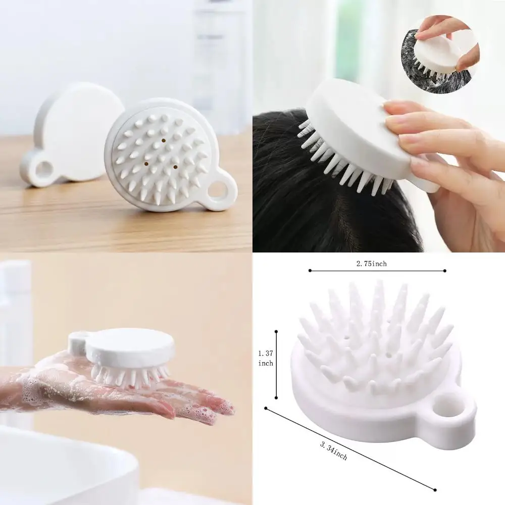 Enhance Hair Scalp Health with this Effective and Gentle Silicone Body Brush for Healthy Scalp Care, Meridian Cleaning, and Soot