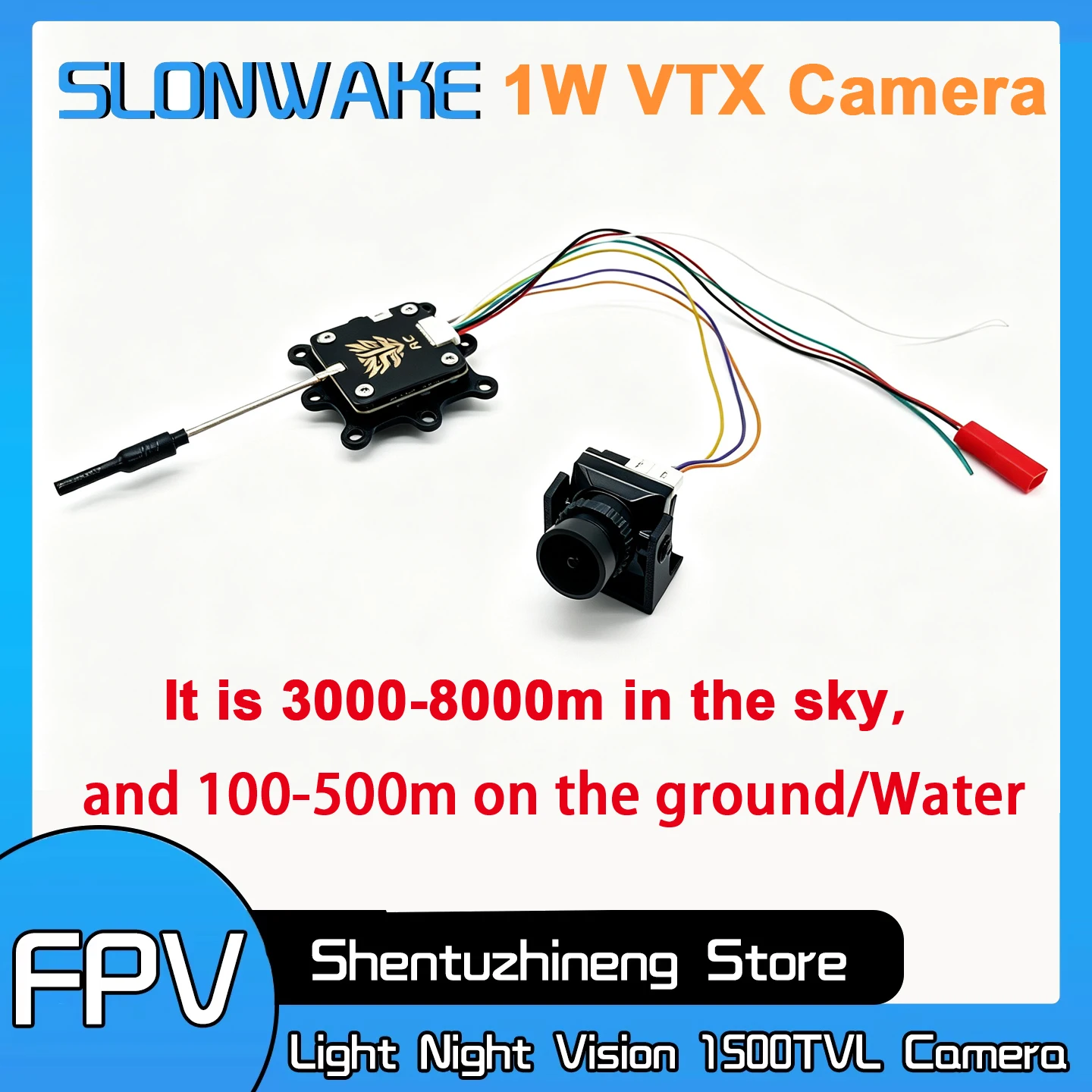 Gebrauchsfertiger SLONWAKE 5.8 – Fpv Drone Camera Bewertung und Preis