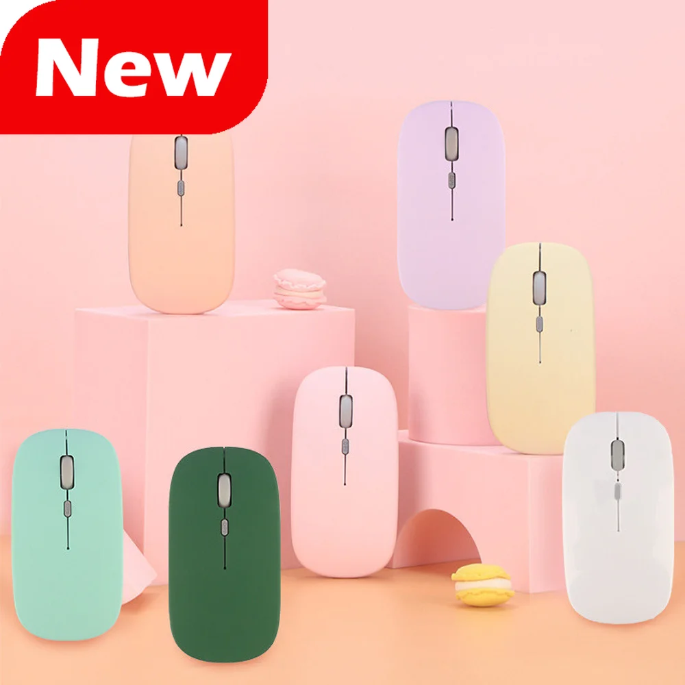 Wireless Mouse for PC Gamer IPad Tablet Mobile Phone Gaming Mouse Magic Silent Ergonomic Bluetooth Mouse Laptop Accessories