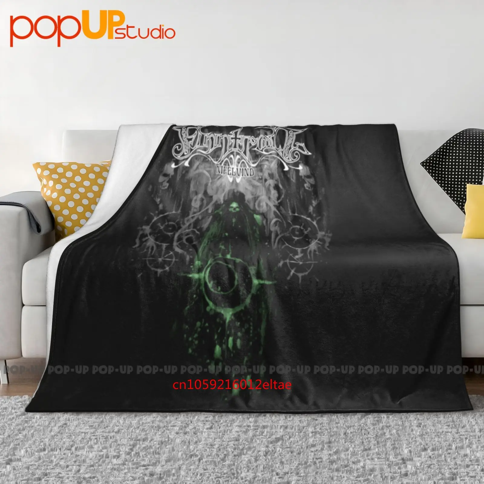 Finntrol Nifelvind The Chasm Inquisition Urgehal Urfaust Moonsorrow couverture Ultra douce couette hiver housse de canapé housses de lit