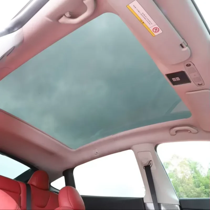 

Power Panoramic Sunroof Retractable Roof For Tesla Model 3 Y Sun Protection Electric Sunshade