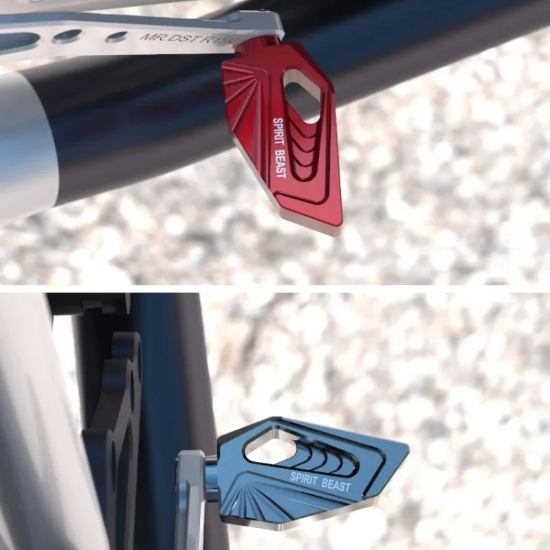 Motorcycle Antiskid Rear Brake Pedal Pad Mount Brake Lever Non-slip Pedal for Benelli BJ300GS BN300 BN302S TRE899K TRE1130K