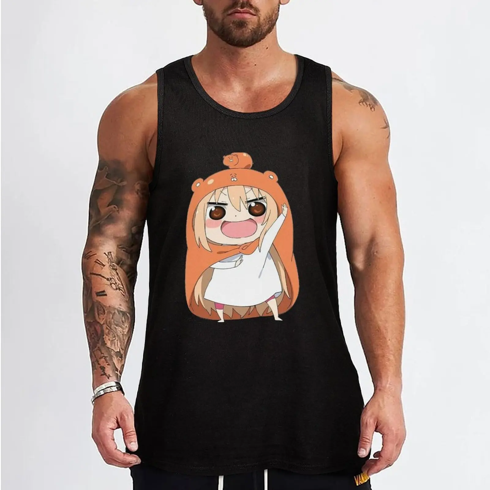 Umaru Doma - Himouto! Umaru-chan Tank Top gym t shirt men cool things