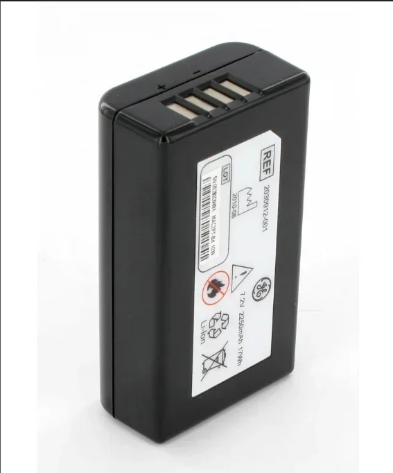 New Battery 7.2V 2250mAh lithium ion Battery for Mac 400 MAC C3 MAC600 2047357-001 2030912-001 ECG Replacement Battery