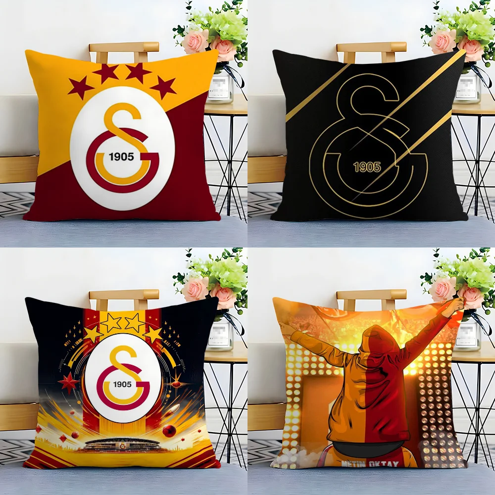 T-turkey Sport-G-GalatasarayS Club Pillow Case Plush Fabric Soft  Pillowcase Double Sided Print Cushion Cover Household Gifts