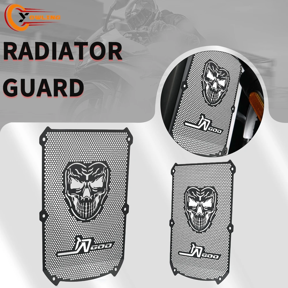 

FOR QJMOTOR SRV600 V SRV 600 2024-2026 CNC Radiator Guard Grille Grill Cover Motorcycles Accessories Protection 2026 2025 2024
