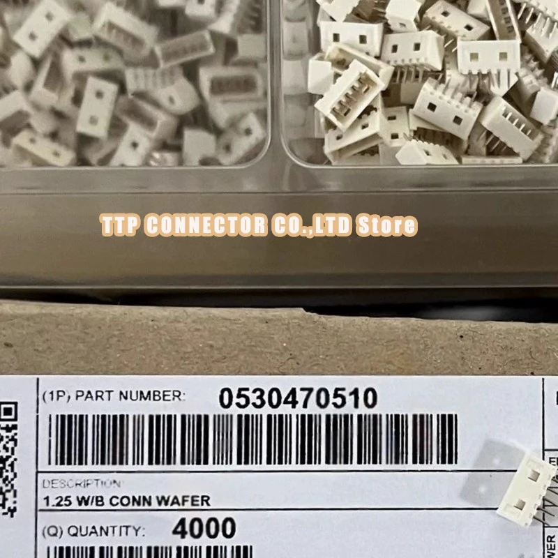 100pcs/lot Connector 53047-0510 530470510 1.25mm5Pin 100% New and Origianl