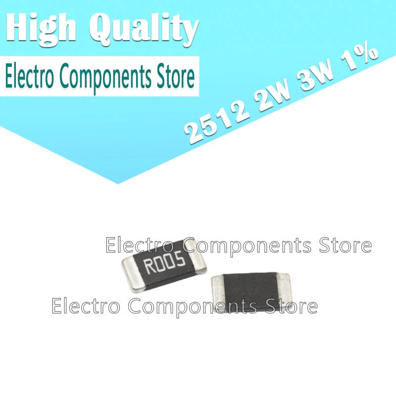 

10PCS Alloy Resistance 2512 2W 3W 1% 5mR 0.005R 6mR 7mR 8mR 9mR 10mR 11mR 12mR 15mR 16mR 17mR 18mR 20mR 24mR 25mR 22mR 39mR 40mR