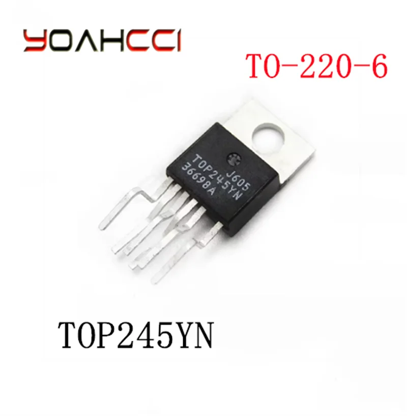 5PCS New original TOP245 TOP245YN TO-220-6 Electronic Component