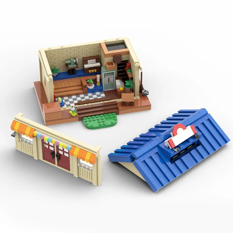 6986pcs MOC Animal Crossing Collection - Part I 4 In 1 Model Building Blocks Christmas Gifts Toy Brick 3D Creative Art Craft