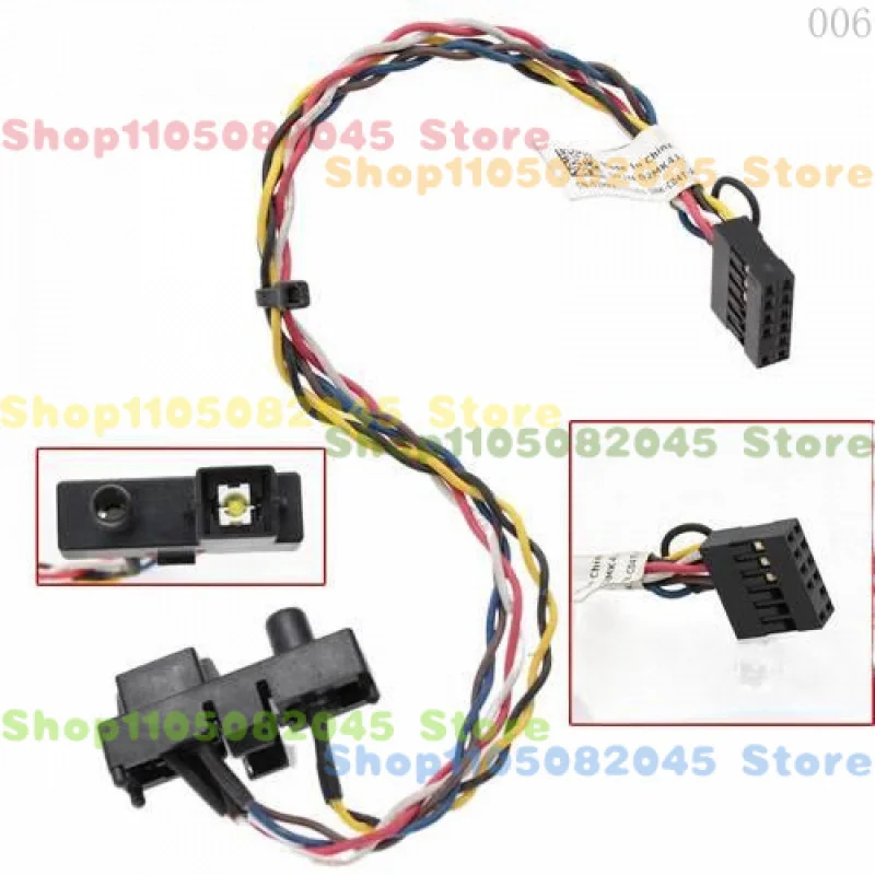 [Para Dell Inspiron 3646 3647 interruptor de llave de alimentación interruptor de servidor 2MK4J 02MK4J]