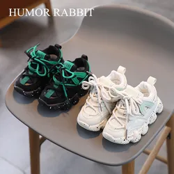 Autumn Children Shoes for Girls Sports Shoes Boys Breathable Fashion Sneakers Kids Toddlers Soft Sole Running Shoes Size 21-30