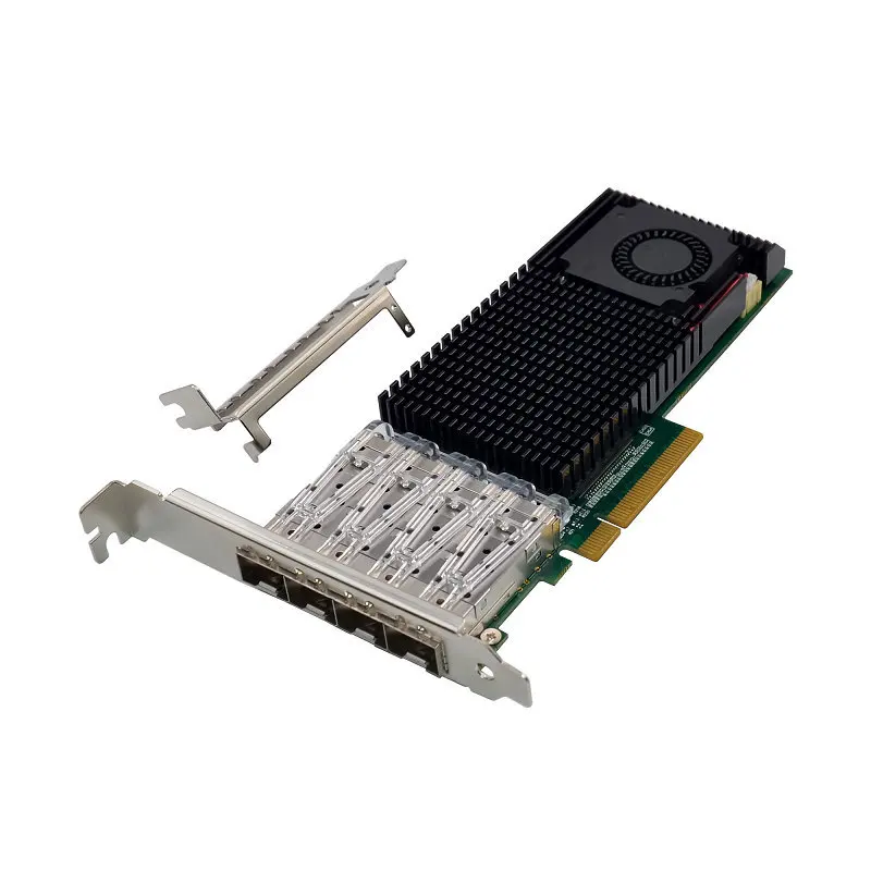 X520-DA4 82599ES PCIe x8 quad port 10G Gigabit server scheda di rete in fibra ottica