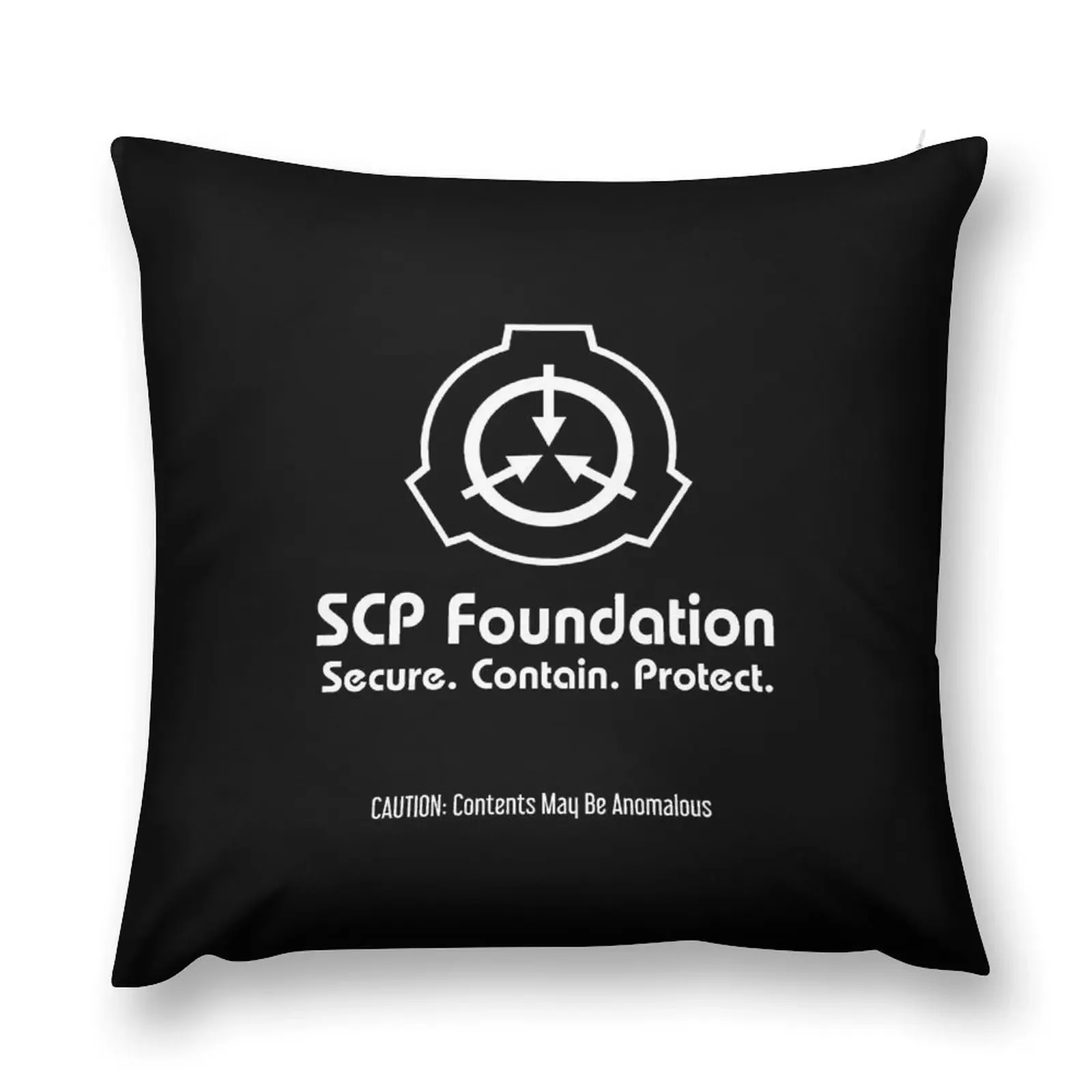 

SCP Foundation Logo Throw Pillow Sofa Cushions Covers Cushion Cover pillow