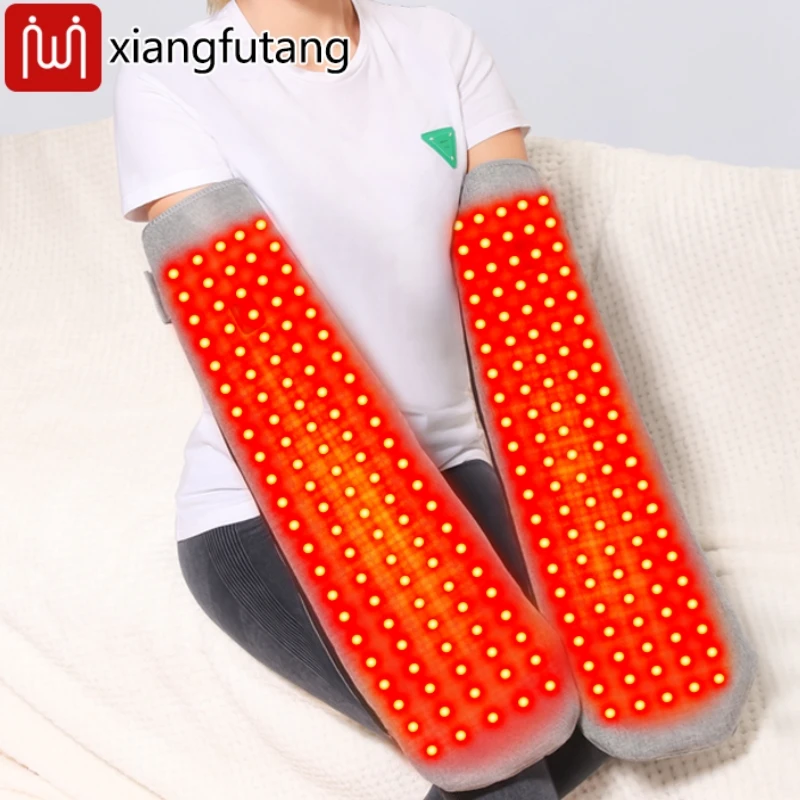 

Red Light Heating Long Arm Pad Heated Long Glove Heat Therapy Arm Wrap Winter Warmer for Arm Elbow & Joint Pain Relief