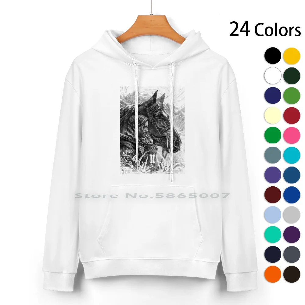 

~that's The Way It Is~ Pure Cotton Hoodie Sweater 24 Colors Rdr2 Arthur Morgan 100% Cotton Hooded Sweatshirt For Women Men