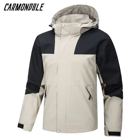 사이클링 남성 MTB 방수 자켓 CARMONDBLE 봄 라이딩 자전거 코트 산악 자전거 겉옷 Capa De Chuva Moto Motociclista