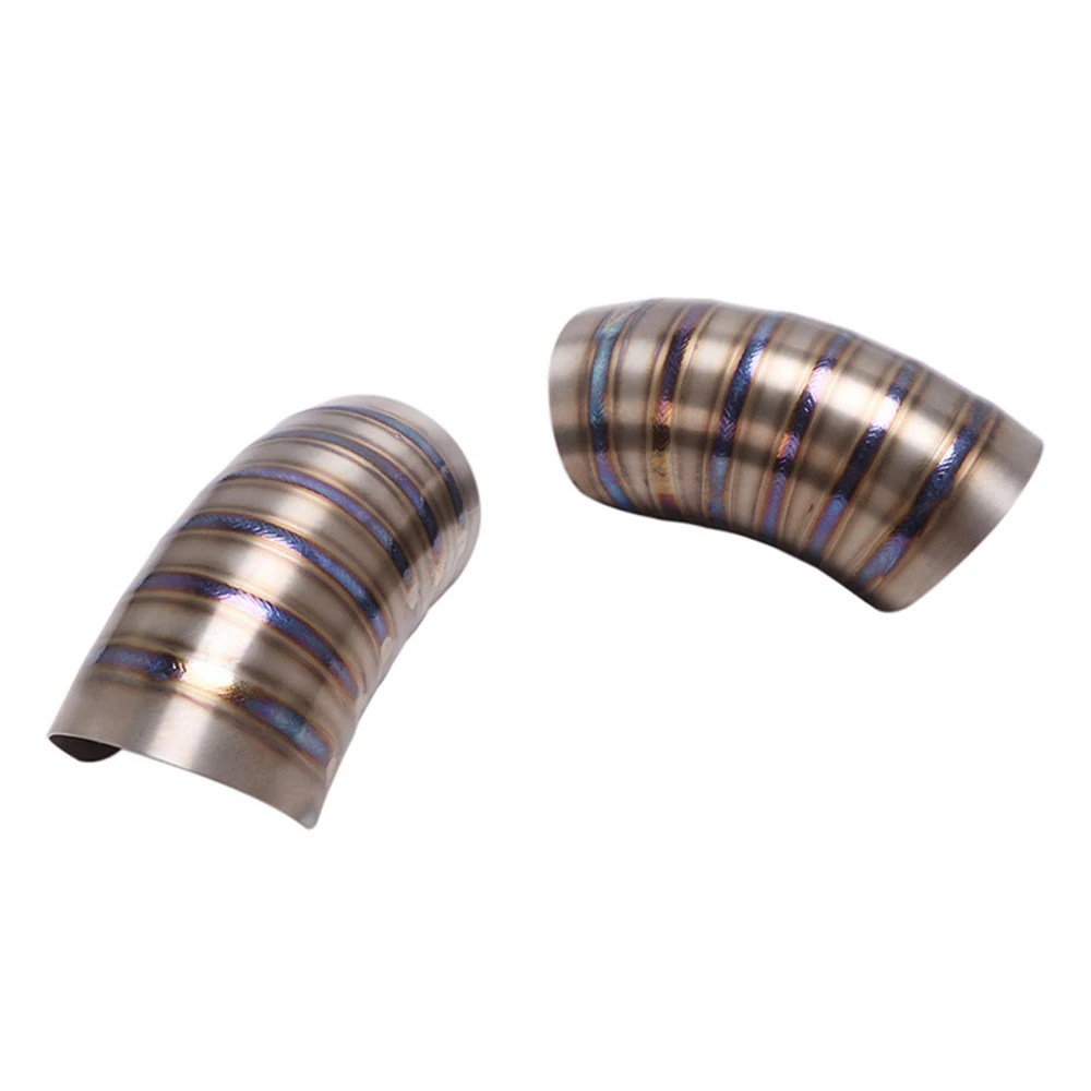 2Pcs Titanium Air Intake Protective Cover Intake Pipe Protective for -BMW NineT R Nine T Pure