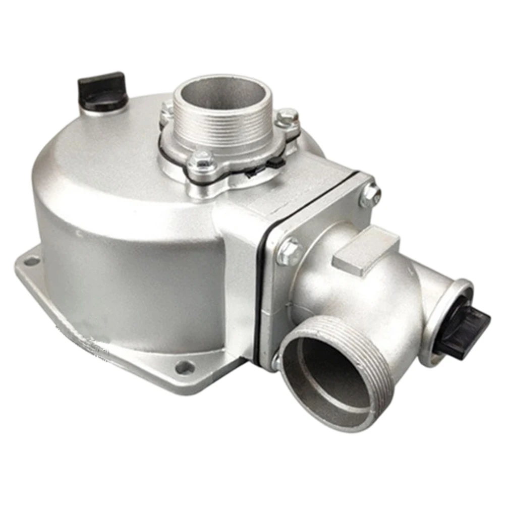 Aluminum Pump Head Shell For 168F 170F Engine 2 Inch Self Priming Water Pump Body Replacement Part Fit WP20 Model Gardening