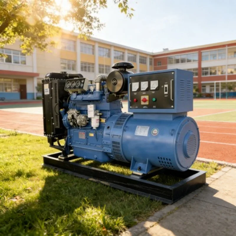 50Hz Diesel Generator Set 300kW 375kVA Silent Genset 400V Power Plant for Industrial Factory Supply Use Site Project  