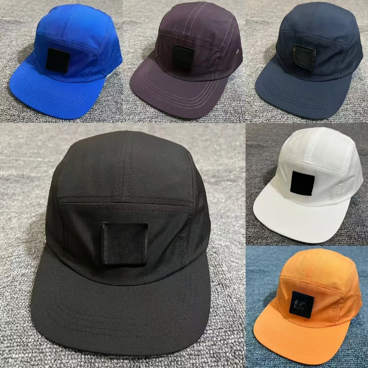Gorras de béisbol de color liso para hombre y mujer, gorras de pico de pato de secado rápido para exteriores, gorras impermeables y con protección solar, gorra deportiva para el sol