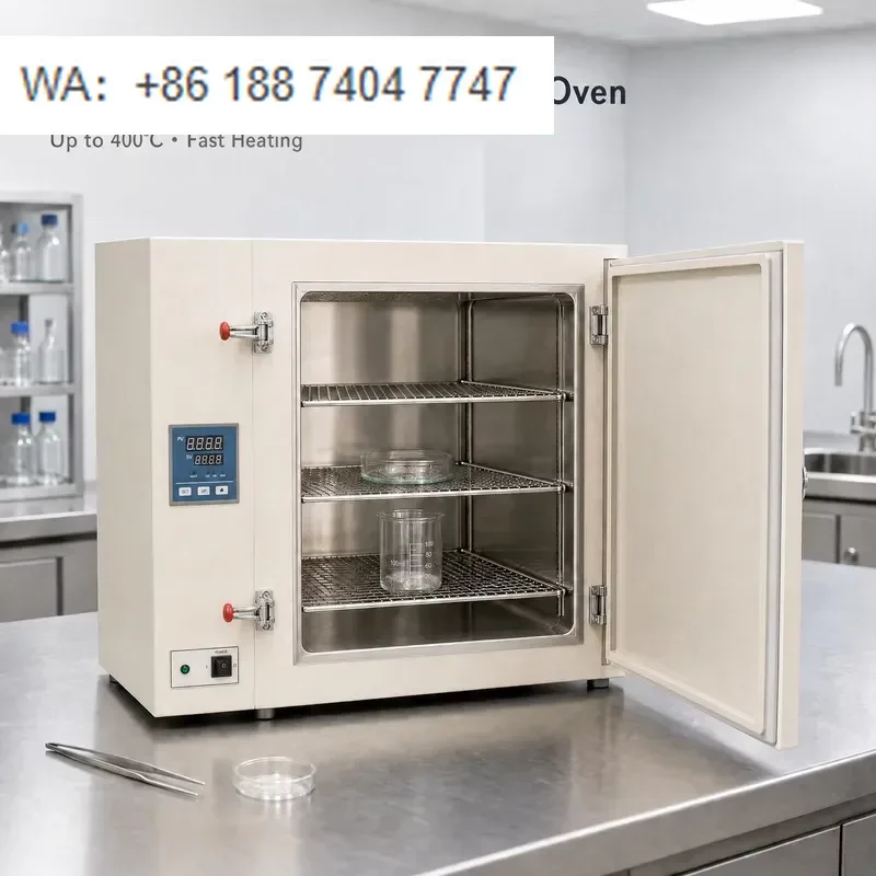 for High Temperature Drying Baking Vacuum Oven 400 500 600 Degrees 1.8kW Model DS-37 710x570x750mm Factory Support