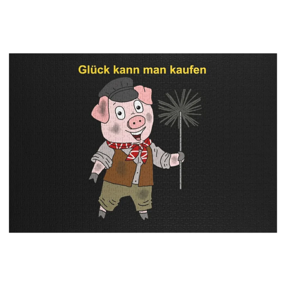 

Chimney sweep pig gift Jigsaw Puzzle Scale Motors Baby Wooden Personalized For Kids For Children Puzzle