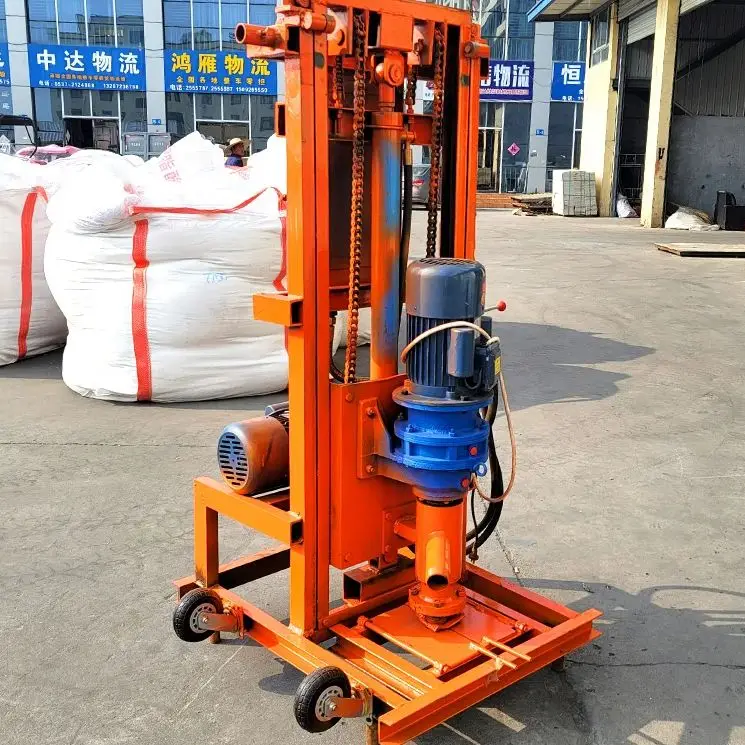 

Индивидуальная заводская цена со скидкой: Устойчивая к коррозии 100-метровая роторная буровая установка для инженерных работ и бурения водяных скважин