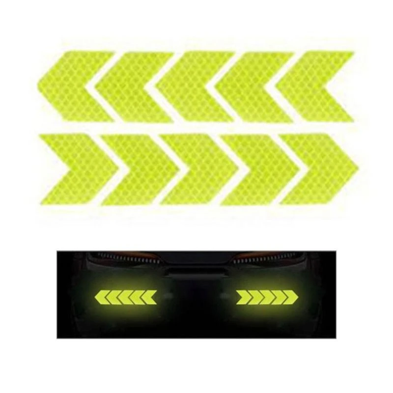 

Reflective Tape Waterproof Adhesive Conspicuity Safety Caution Reflector Stickers Outdoor for Trucks for Cars Bikes