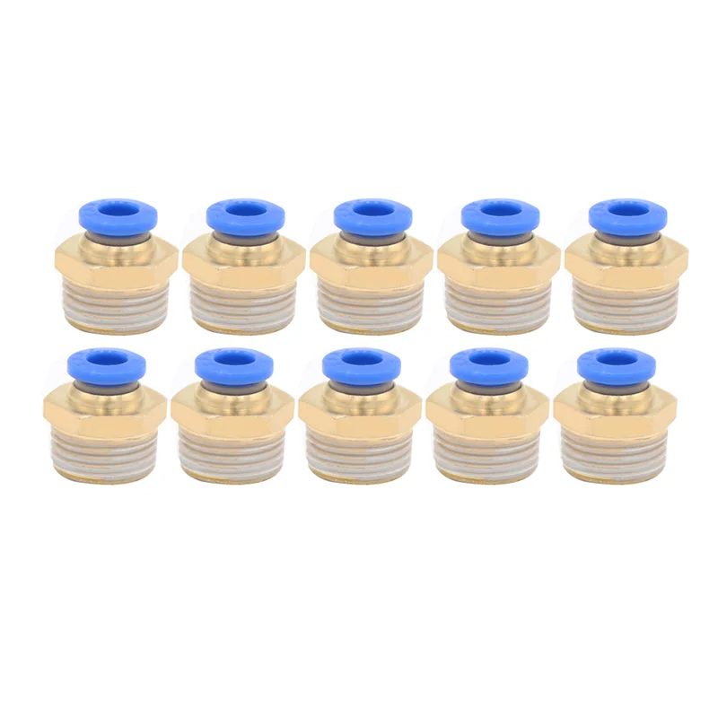 

ABBP-PC Pneumatic Air 10Mm 8Mm 12Mm 6Mm 4Mm Hose 1/4In BSP 1/2In 1/8In 3/8In Male Thread Air Nipple Quick Coupling