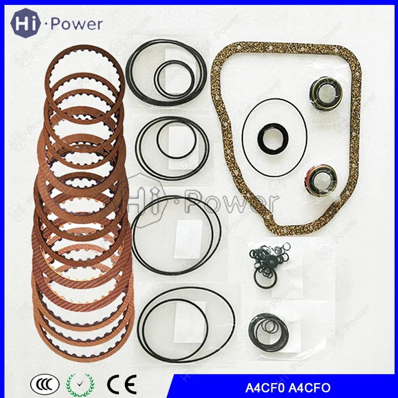 A4CF0 A4CFO Auto Transmission Overhaul Repair kit Friction Plate for Hyundai for Kia Gearbox Clutch Plate Disc Oil Seal Kit